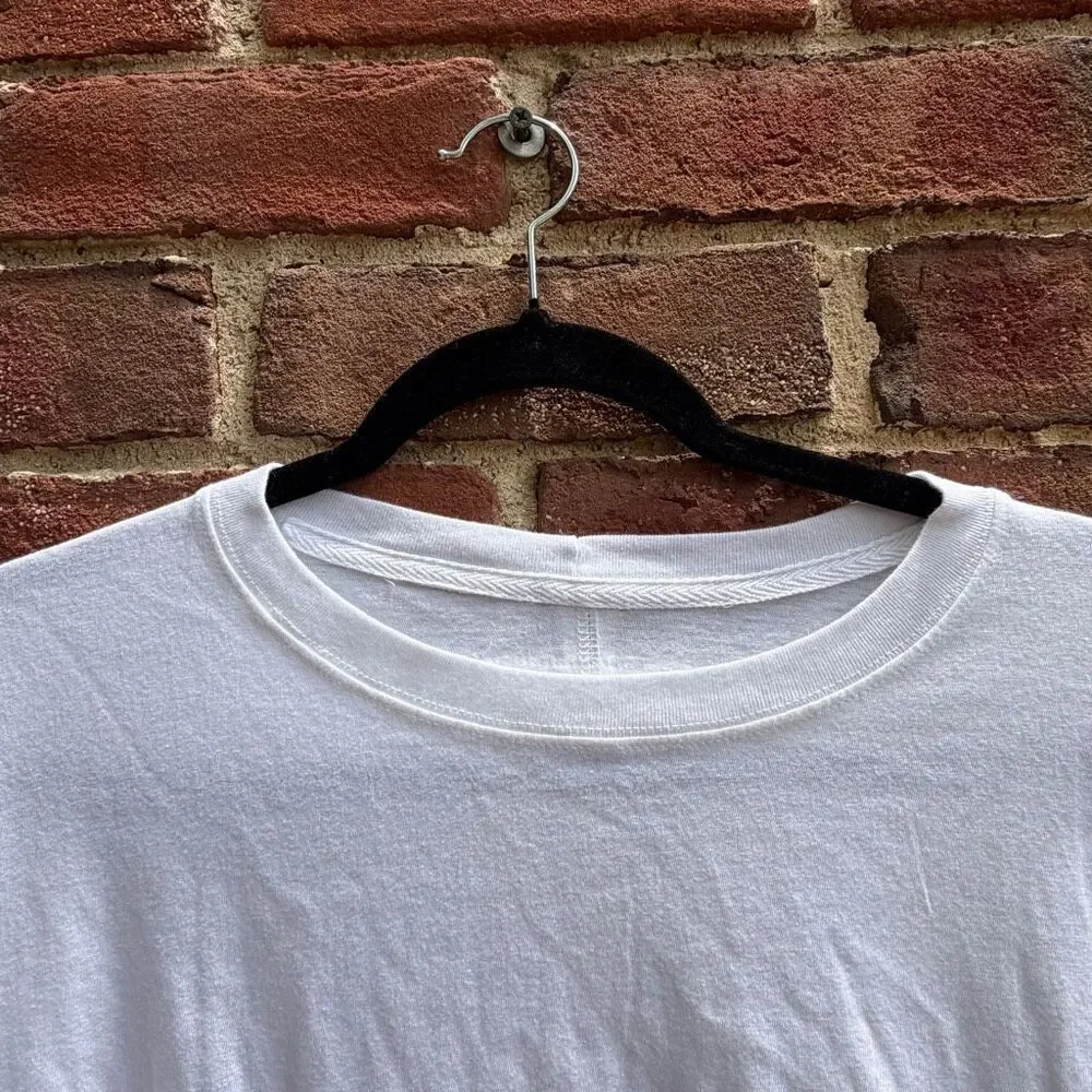 Free People X We The Free Perfect Oversized Tee shirt White XL NEW